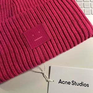 NWT - Acne Studios Face Beanie